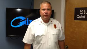 Hooksett Fire Chief James Burkish