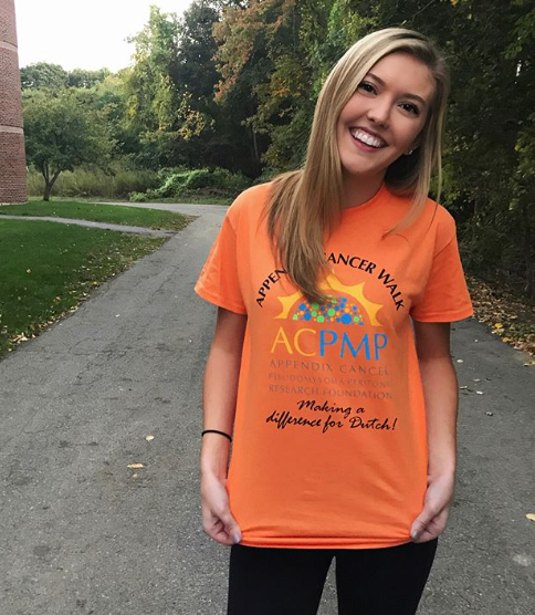 A young survivor tells her story to raise awareness of a rare cancer