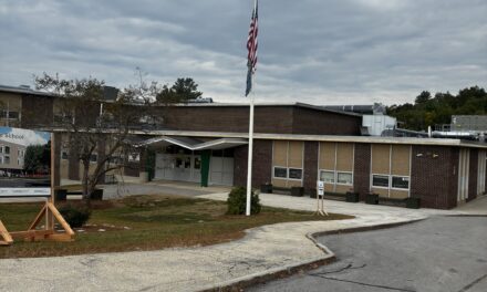 Hillside Middle School failed to lower flags