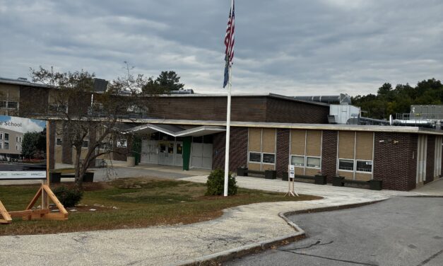 Hillside Middle School failed to lower flags